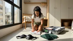 Como dobrar roupas difíceis sem amassar — e o detalhe que faz a gaveta render