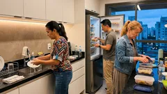 “Fechar a cozinha” em 10 minutos: a rotina diária que evita bagunça e desperdício