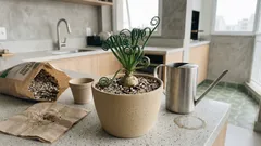 Albuca spiralis, a suculenta dos “cachinhos”: luz, rega, substrato e dormência para manter as espirais — sem sustos