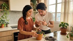 Peperômia parece fácil — até errar na luz: como acertar no cultivo, fazer mudas e usar na decoração (com medidas do ambiente ideal)